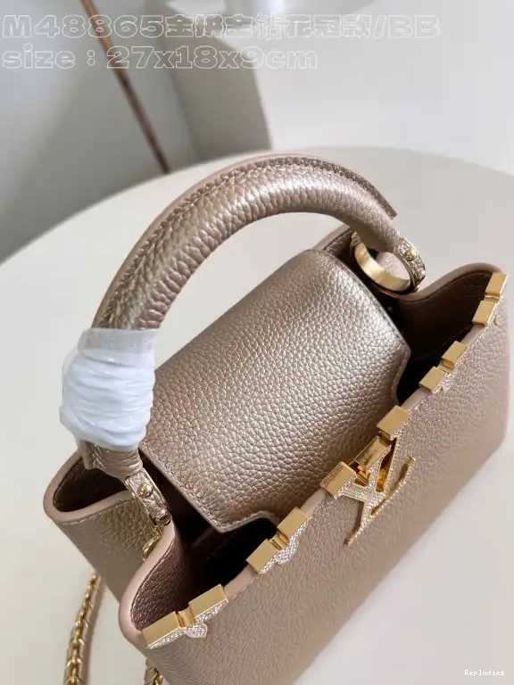 Repzbay BB-27*18*9CM LOUIS VUITTON CAPUCINES 0613